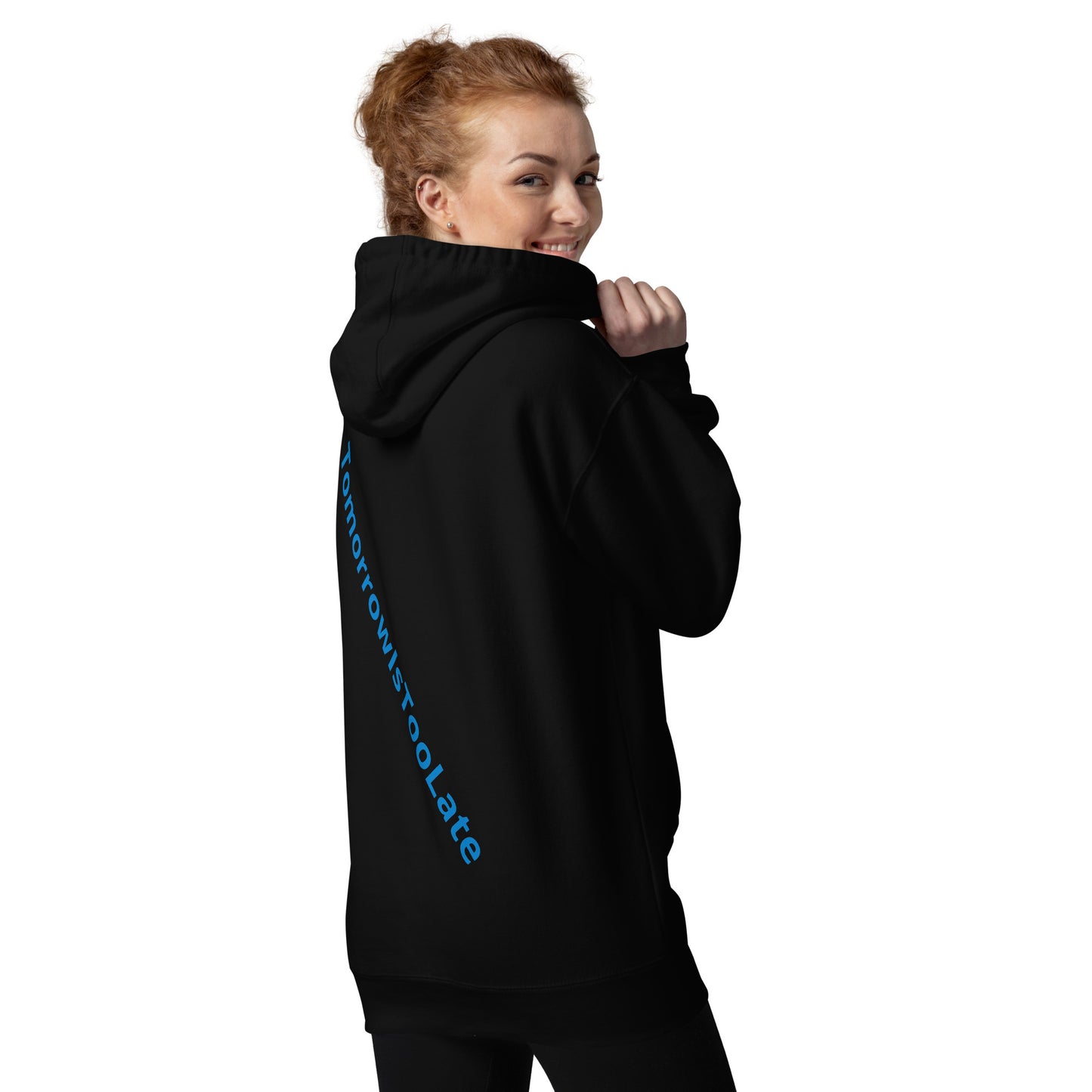 UNISEX SKITIT HOODIE BLUE LOGO