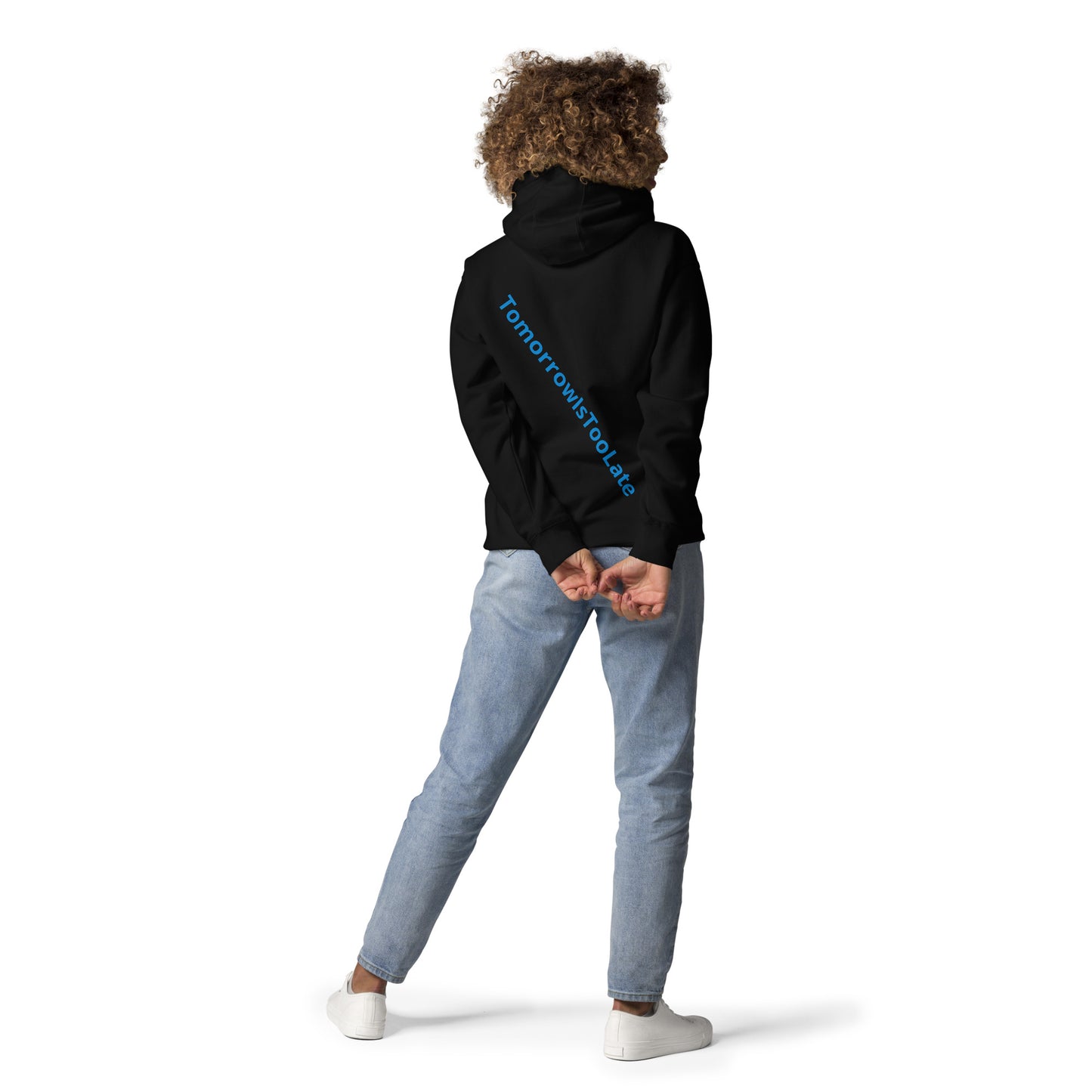 UNISEX SKITIT HOODIE BLUE LOGO